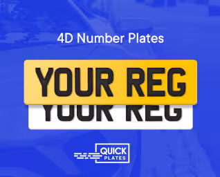 4D Number Plates
