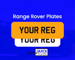 Range Rover Number Plates